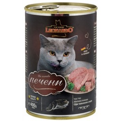 Leonardo Quality Selection влажный корм для кошек, фарш из печени, в консервах - 400 г