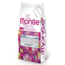Monge PFB Cat Monoprotein Sterilised сухой корм для взрослых стерилизованных кошек с форелью - 10 кг