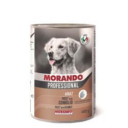 Morando Professional для собак, паштет, с кроликом, в консервах - 400 г