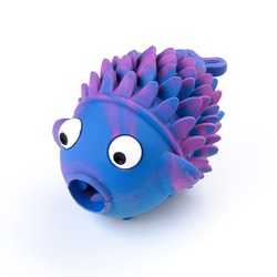 Mr.Kranch игрушка для собак, Рыба-ёрш, разноцветная, не ароматизированная - 12 см