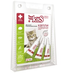 Ms. Kiss капли репеллентные для котят и маленьких кошек