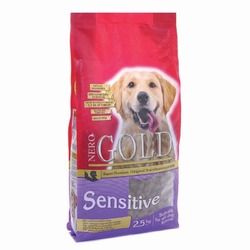Nero Gold Adult Dog Sensitive Turkey & Rice сухой корм для собак с чувствительным пищеварением, с индейкой и рисом - 2,5 кг