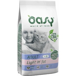 Oasy Dry Cat Adult Light in fat сухой корм для взрослых кошек склонных к ожирению с курицей