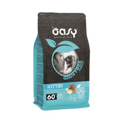 Oasy Dry Cat Grain Free сухой корм для котят, беременных и кормящих кошек беззерновой с рыбой - 1,5 кг