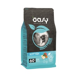 Oasy Dry Cat Grain Free сухой корм для котят, беременных и кормящих кошек беззерновой с рыбой - 300 г