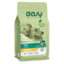 Oasy Dry Large Breed Professional сухой корм для взрослых собак крупных пород с курицей - 3 кг