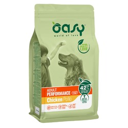 Oasy Dry Performance Professional сухой корм для взрослых собак с высокой активностью с курицей