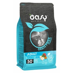 Oasy Dry Dog Grain Free Adult Small сухой корм для взрослых собак мелких и миниатюрных пород беззерновой с рыбой - 800 г
