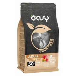Oasy Dry Dog Grain Free Adult Small сухой корм для взрослых собак мелких и миниатюрных пород беззерновой с ягненком