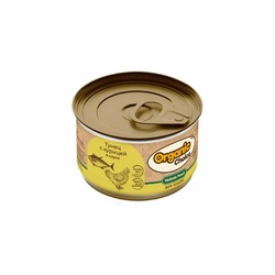 Organic Сhoice Grain Free влажный корм для взрослых кошек, тунец с курицей в соусе, в консервах - 70 г х 24 шт