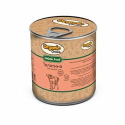Organic Сhoice Holistic Monoprotein влажный корм для щенков всех пород с телятиной, в консервах - 300 г