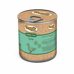 Organic Сhoice Holistic Monoprotein влажный корм для взрослых собак всех пород с гусем, в консервах - 300 г
