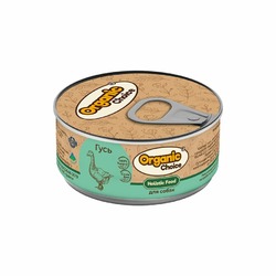 Organic Сhoice влажный корм для собак, с гусем, в консервах - 100 г