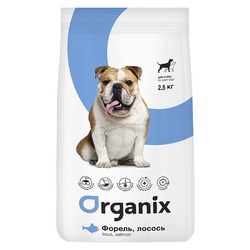 Organix Adult Dogs сухой корм для собак, с форелью и лососем - 2,5 кг