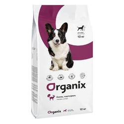 Organix Adult Dogs сухой корм для собак, с олениной и картофелем - 12 кг
