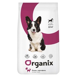 Organix Adult Dogs сухой корм для собак, с олениной и картофелем - 2,5 кг