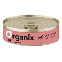 Organix влажный корм для собак, с телятиной, в консервах - 100 г