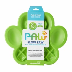 PetDreamHouse Paw Slow Feeder Green Easy Миска для собак и кошек для медленного кормления, зеленая - 3,2 л