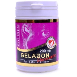 Polidex Gelabon витамины для опорно-двигательного аппарата, для кошек - 200 таб