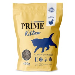 Prima Kitten сухой корм, для котят с 2 до 12 месяцев, низкозерновой, с курицей - 400 г