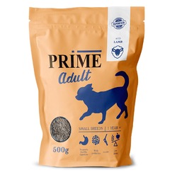 Prime Adult Small сухой корм, для собак мелких пород, низкозерновой, с ягненком - 500 г
