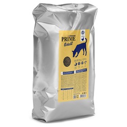 Prime Adult сухой корм для взрослых собак всех пород с 12 месяцев, с курицей - 15 кг