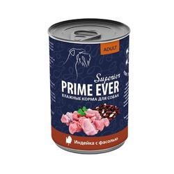 Prime Ever Superio для собак, с индейкой и фасолью, в консервах - 400 г