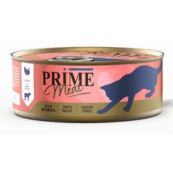Prime Meat влажный корм для взрослых кошек филе индейки с телятиной, в желе, в консервах - 100 г х 12 шт