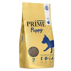 Prime Puppy Small сухой корм, для щенков мелких пород с 2 до 12 месяцев, низкозерновой, с курицей
