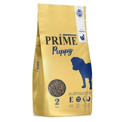 Prime Puppy сухой корм, для щенков с 2 до 12 месяцев, низкозерновой, с курицей - 2 кг