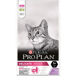 Pro Plan Delicate сухой корм для кошек с чувствительным пищеварением, с высоким содержанием индейки