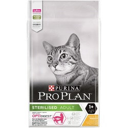Pro Plan Sterilised сухой корм для стерилизованных кошек и кастрированных котов с чувствительным пищеварением, с высоким содержанием курицы