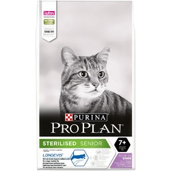Pro Plan Sterilised сухой корм для пожилых стерилизованных кошек и кастрированных котов, с индейкой