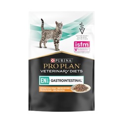 Pro Plan Veterinary Diets EN ST/OX Gastrointestinal влажный корм для кошек при нарушениях пищеварения, с курицей, в паучах - 85 г
