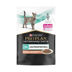 Pro Plan Veterinary Diets EN ST/OX Gastrointestinal влажный корм для кошек при нарушениях пищеварения, с лососем, в соусе, в паучах - 85 г