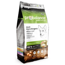 ProBalance Hypoallergenic полнорационный сухой корм для собак с чувствительным пищеварением или аллергией, с курицей - 3 кг