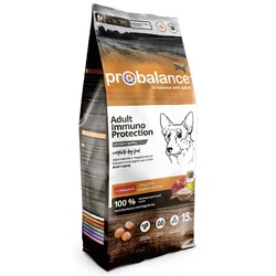 ProBalance Immuno Adult полнорационный сухой корм для собак для укрепления иммунитета, с говядиной - 15 кг