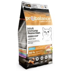 ProBalance Immuno Protection полнорационный сухой корм для кошек для укрепления иммунитета, с лососем - 10 кг