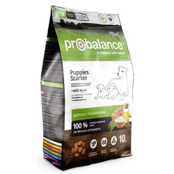 ProBalance Starter полнорационный сухой корм для щенков до 3-х месяцев, беременных и кормящих сук, с курицей