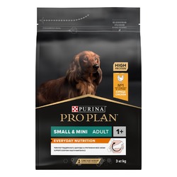 Pro Plan Opti Balance Small Mini сухой корм для взрослых собак мелких и карликовых пород с курицей - 3 кг