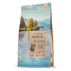 Rawival Finest from the Sky сухой корм для стерилизованных кошек, с уткой и индейкой - 5 кг