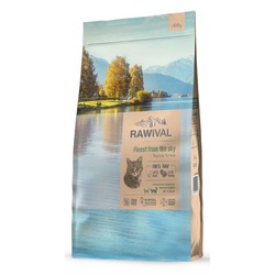 Rawival Finest from the Sky сухой корм для взрослых кошек, с уткой и индейкой - 5 кг