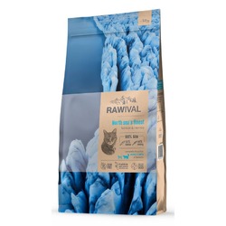 Rawival North Sea’s Finest сухой корм для взрослых кошек, с лососем и сельдью - 5 кг