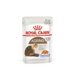 Royal Canin Ageing 12+ для пожилых кошек старше 12 лет, желе, в паучах - 85 г