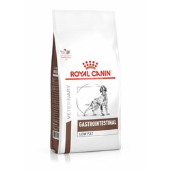 Royal Canin Gastrointestinal Low Fat полнорационный сухой корм для взрослых собак при нарушениях пищеварения и экзокринной недостаточности поджелудочной железы, диетический - 1,5 кг