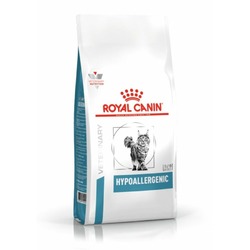 Royal Canin Hypoallergenic DR25 полнорационный сухой корм для взрослых кошек при пищевой аллергии или непереносимости, диетический - 500 г
