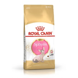 Royal Canin Sphynx Kitten полнорационный сухой корм для котят породы сфинкс до 12 месяцев - 400 г