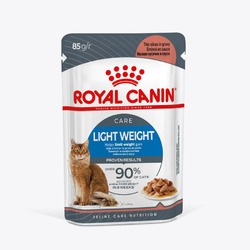 Royal Canin Light Weight Care для кошек, рекомендуется для профилактики избыточного веса, в паучах - 85 г