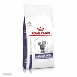 Royal Canin Mature Consult полнорационный сухой корм для пожилых котов и кошек старше 7 лет, диетический - 1,5 кг