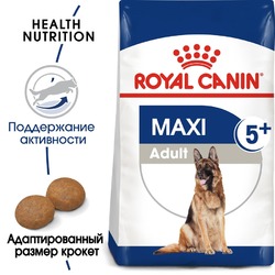 Royal Canin Maxi Adult 5+ полнорационный сухой корм для взрослых собак крупных пород старше 5 лет